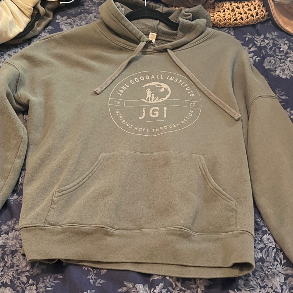 Green Jane Goodall Sweatshirt